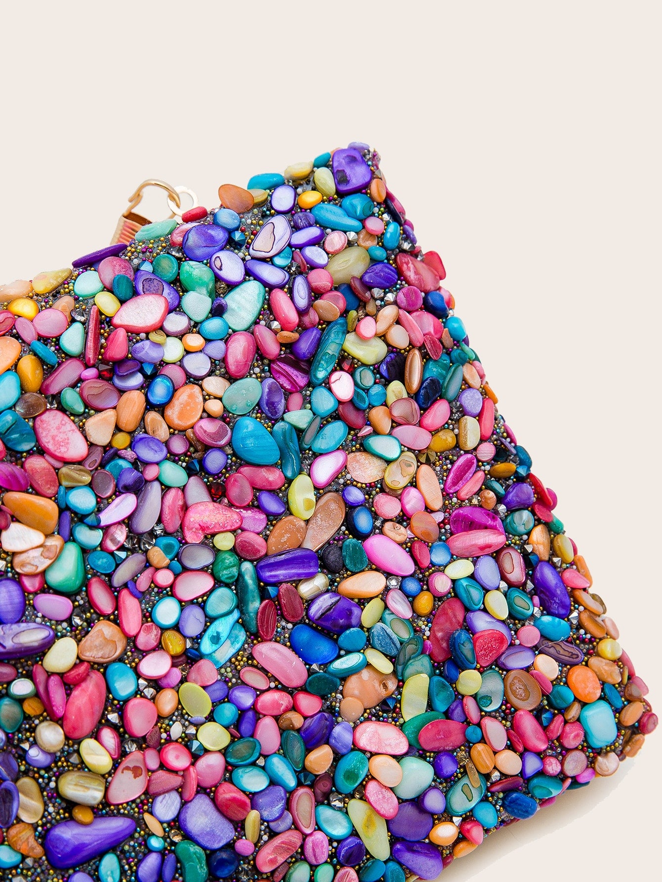 Colorful Box Clutch Bag