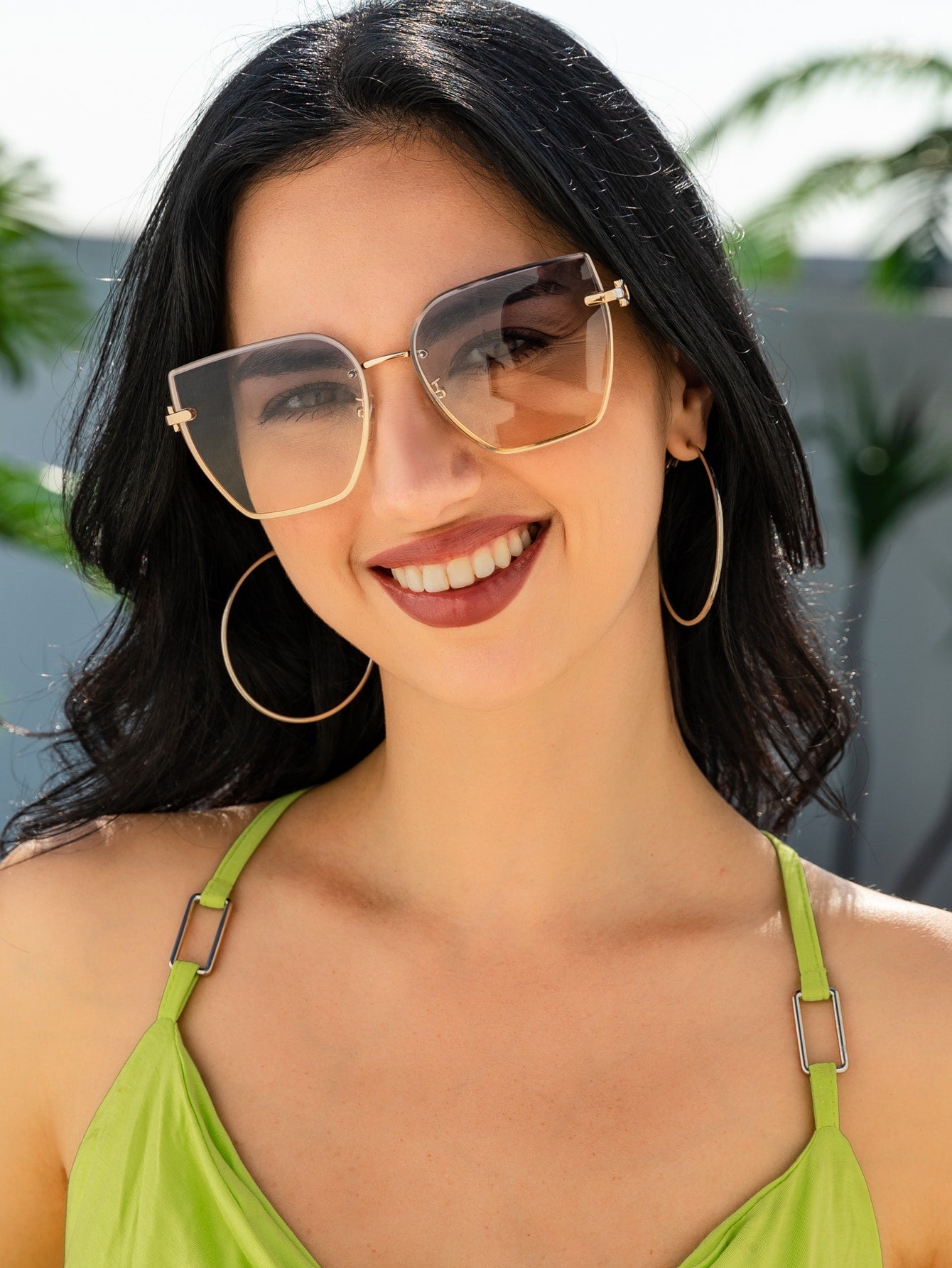 Tinted Lens Fashion Glasses