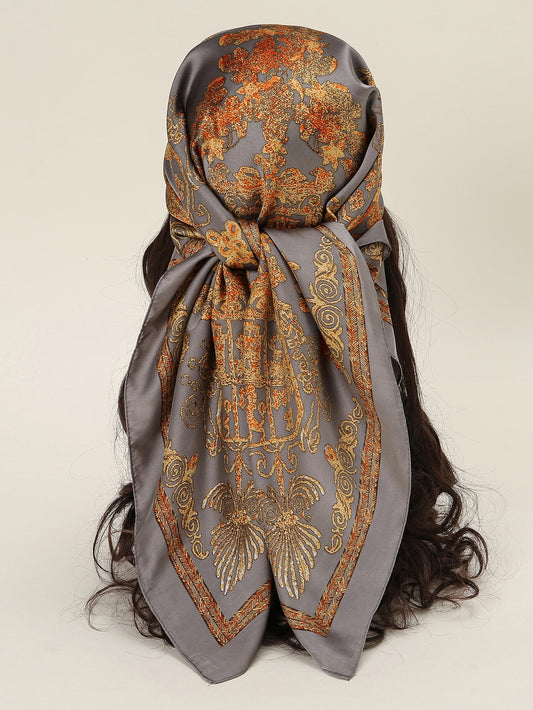 Scroll Print Scarf